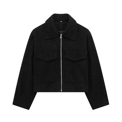 Women's Cropped Shacket Jacket