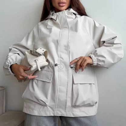 Women's Hooded Utility Jacket