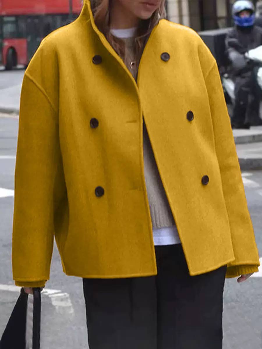 Women's Oversized Double Breasted Coat