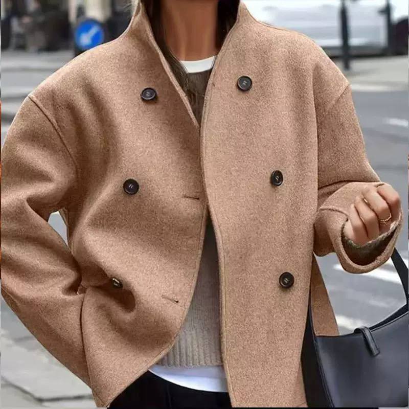 Women's Oversized Double Breasted Coat