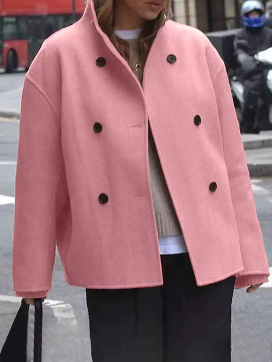 Women's Oversized Double Breasted Coat