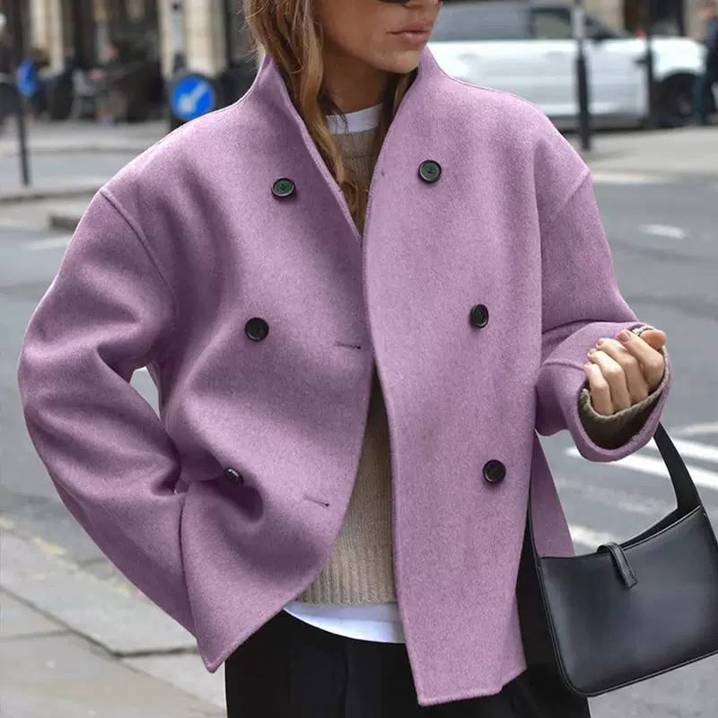 Women's Oversized Double Breasted Coat