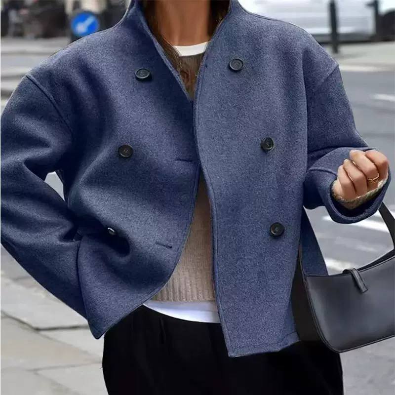 Women's Oversized Double Breasted Coat