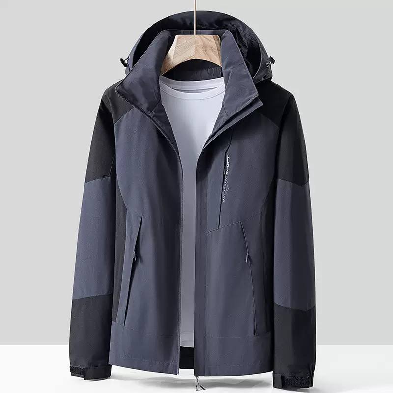 Women's Hooded Waterproof Windbreaker Jacket
