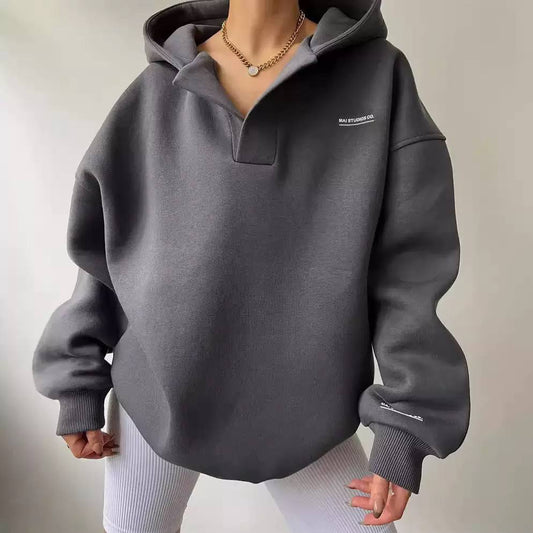 Women's Oversized Fleece Hoodie Sweatshirt
