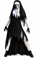 Haunting Convent Spirit Costume Set - Black and White