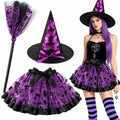 Enchanted Coven Witch Accessory Ensemble - Purple