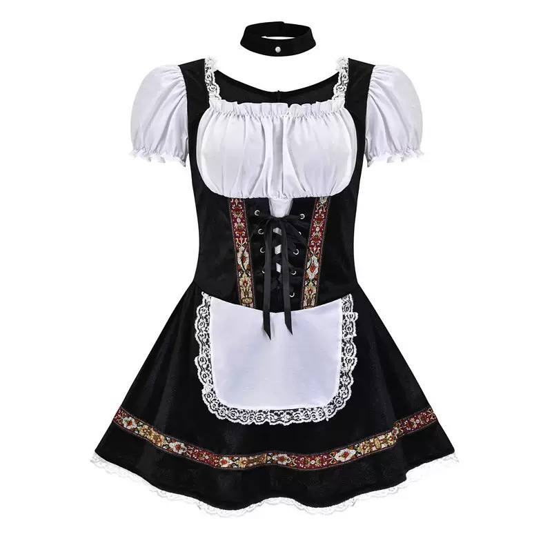 Storybook Beer Hall Dirndl Costume - Green
