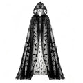 Nocturnal Bat Flight Costume Cape - Black
